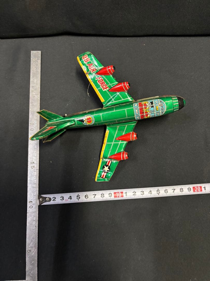 絶版 ブリキ エアフォース US 昭和レトロ アンティーク インテリア おもちゃ