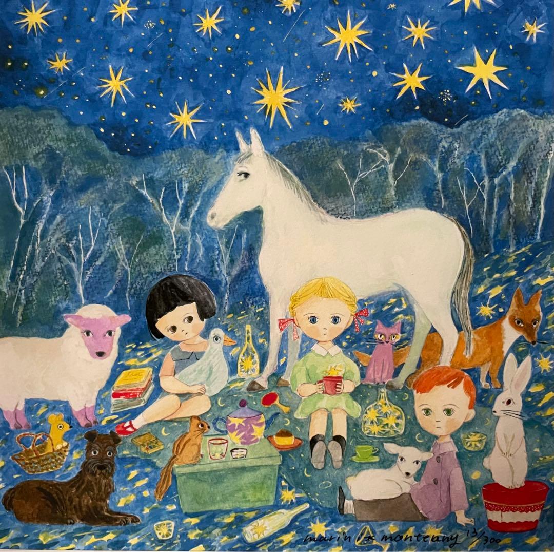 marini monteany マリーニモンティーニ ジグレー 版画 サイン入り