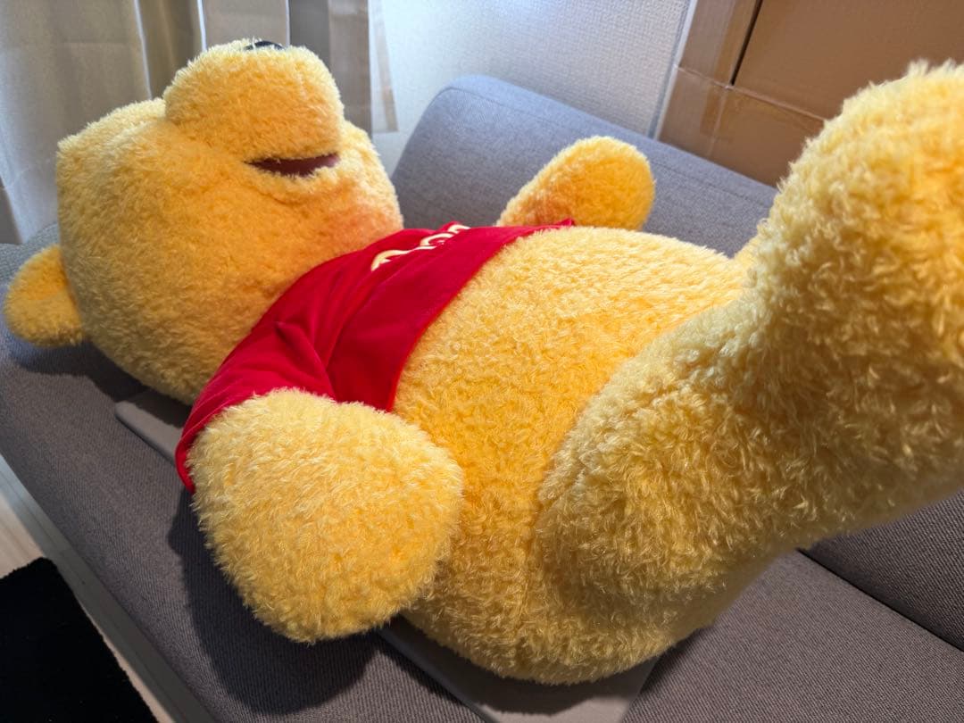 くまのプーさんBIGぬいぐるみ ディズニー購入 75cm
