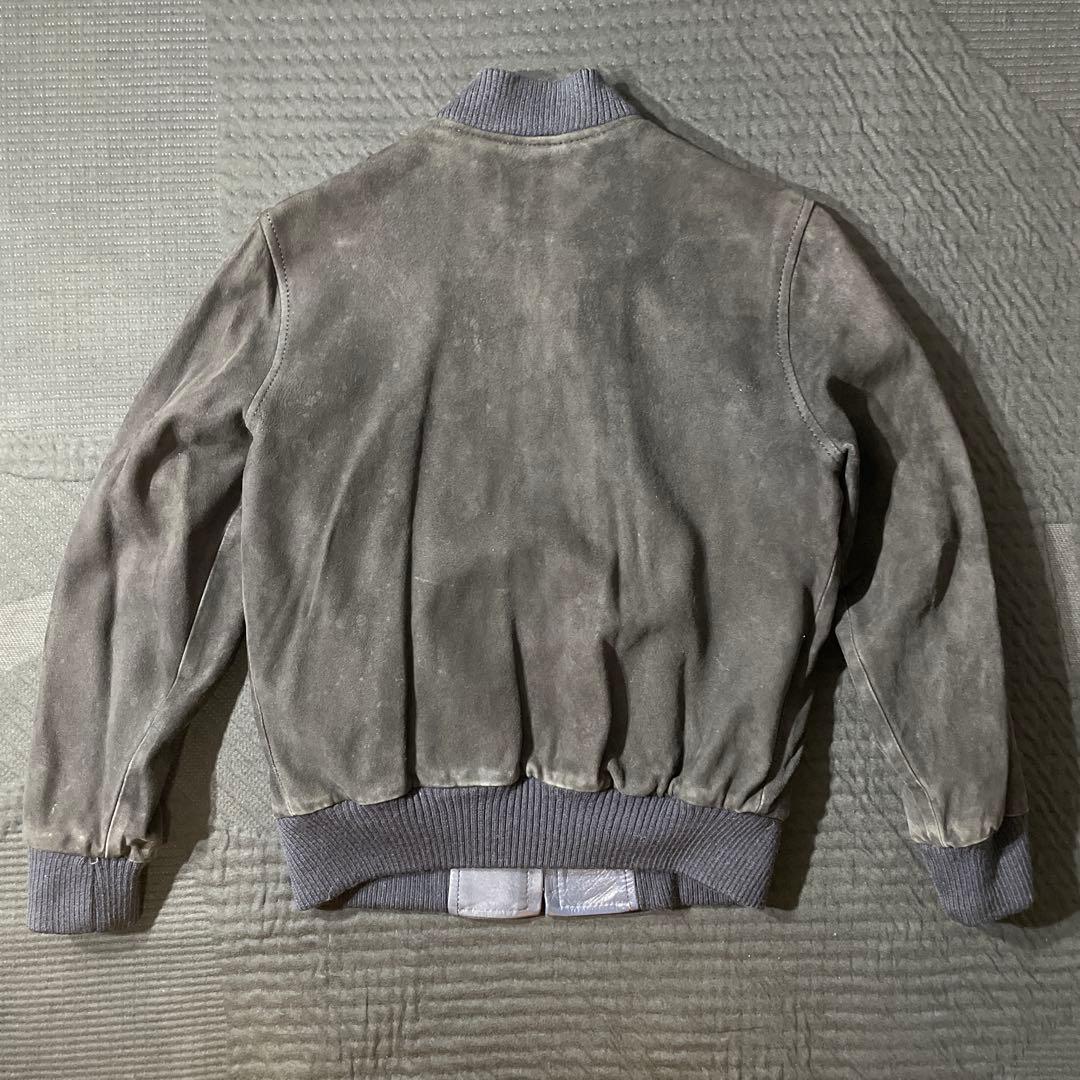 高級希少 McGREGOR sheep suede bomber jacket