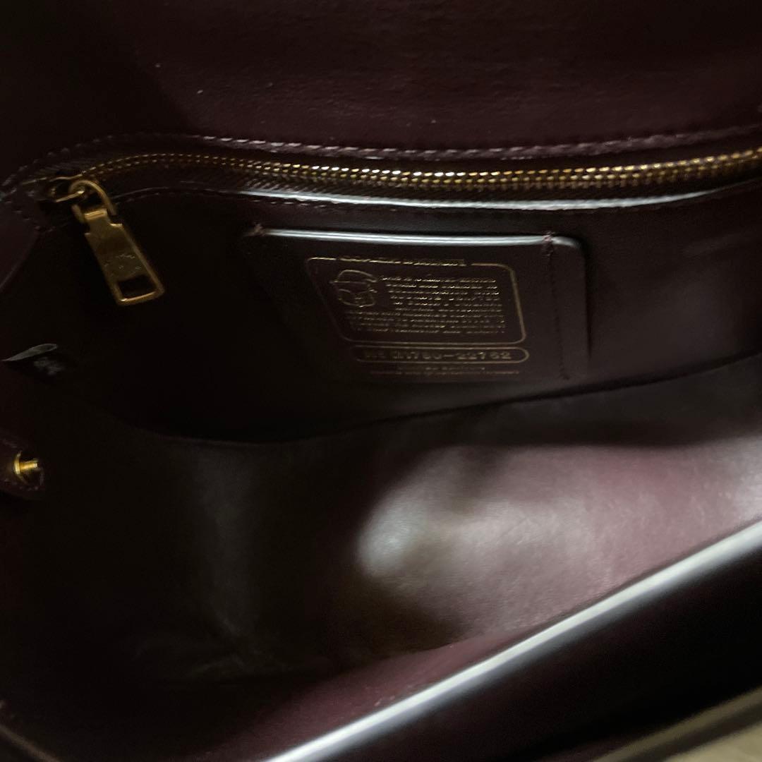 美品　COACH & RODARTE ショルダーバッグ　レザー　スエード