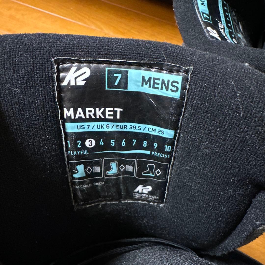 K2 スノーボードブーツ MARKET US 7