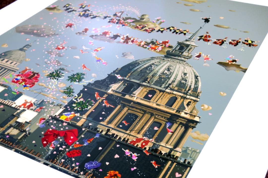 ヒロ・ヤマガタ】 パリスオーケストラ シルクスクリーンシート 山形