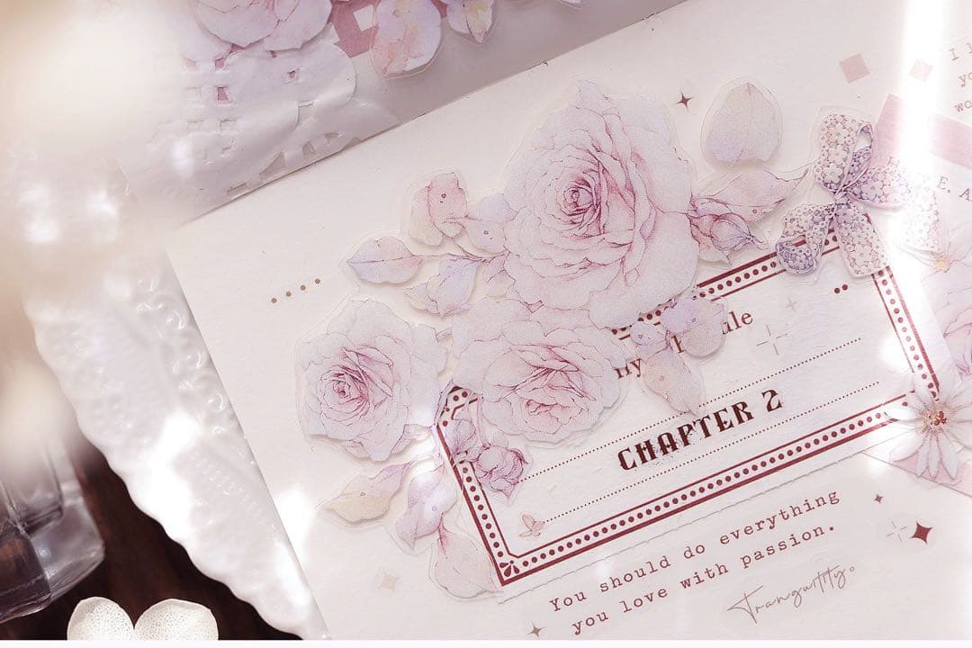 小白家文創《微醺》海外マスキングテープ　マステ 【2029】