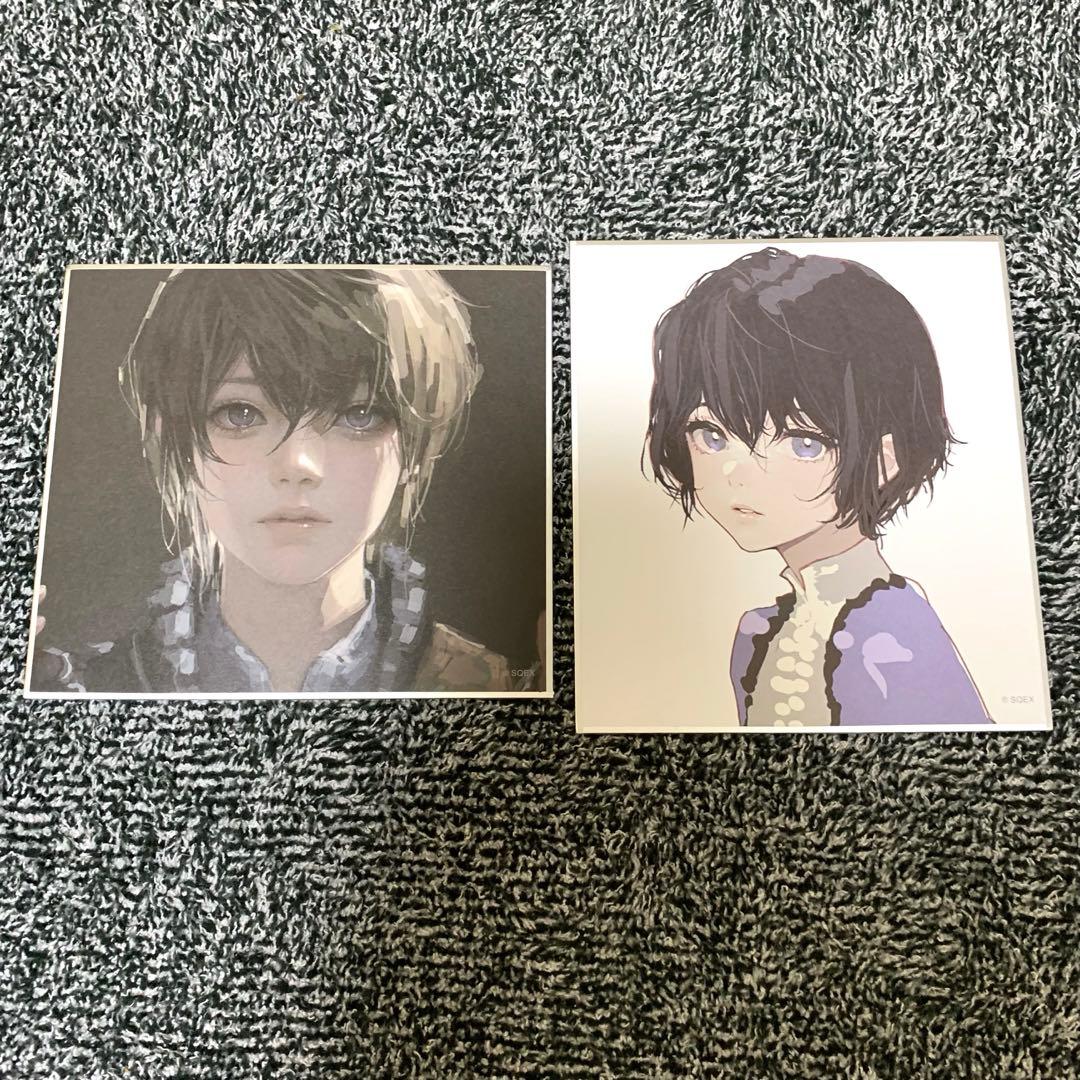 NieR ニーア展 消セナイ記録 15周年 色紙 エミール 2点 - メルカリ