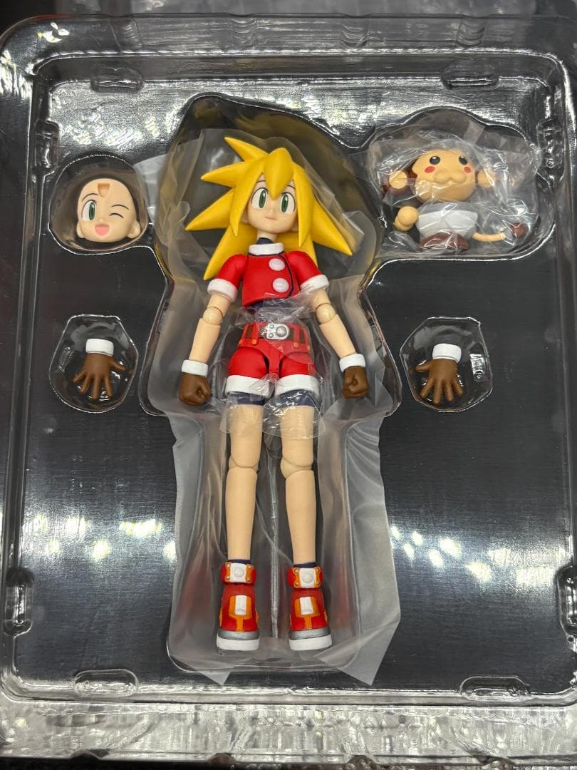 ロール・キャスケット ロックマンDASH 4インチネル 千値練 4インチネル