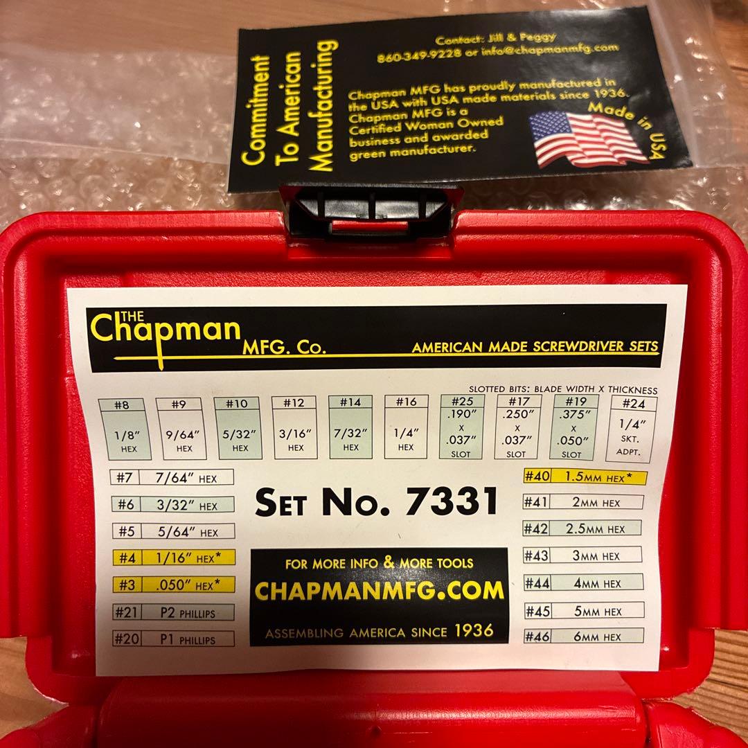 小物 Supreme Chapman Screwd Set