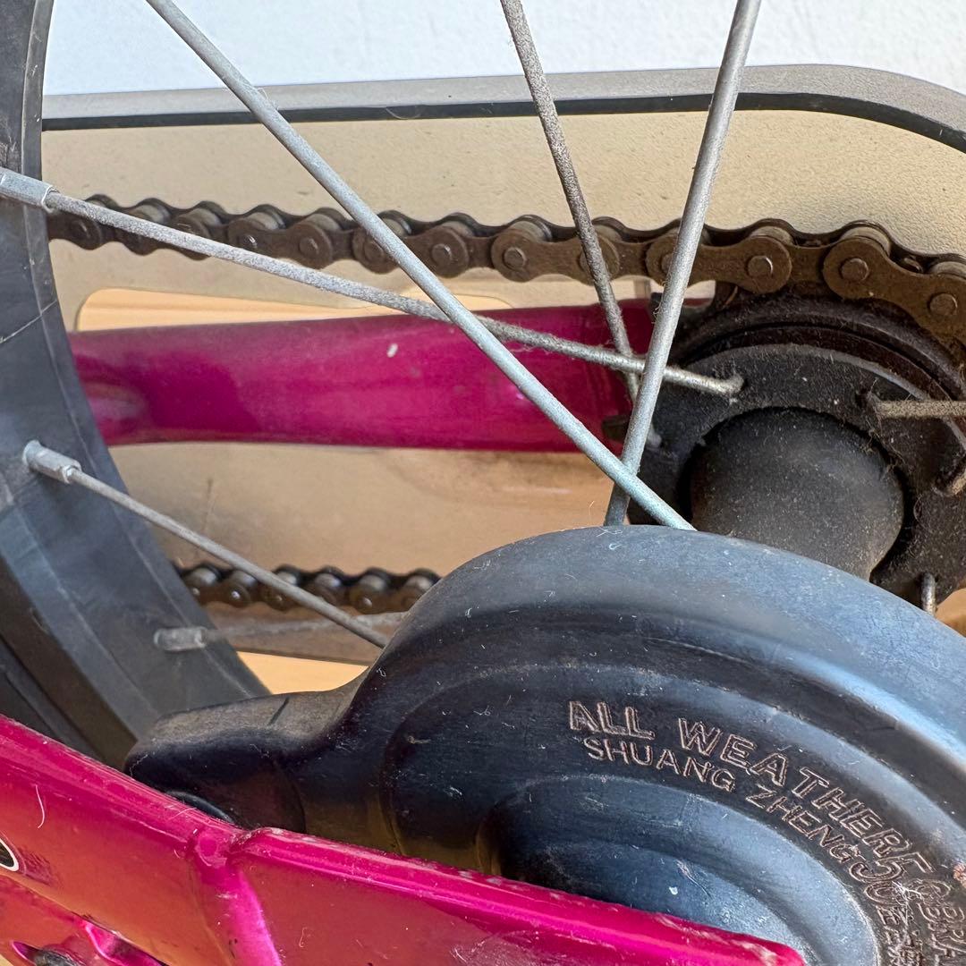 ストライダー　14インチ　フュージョンピンク　スタンド付き