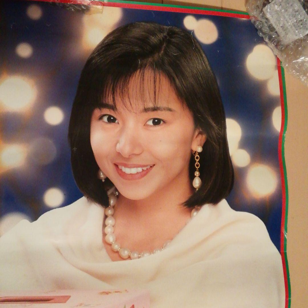 山口智子　1992年ヤマザキクリスマスケーキ　店頭用販促大判POPポスター