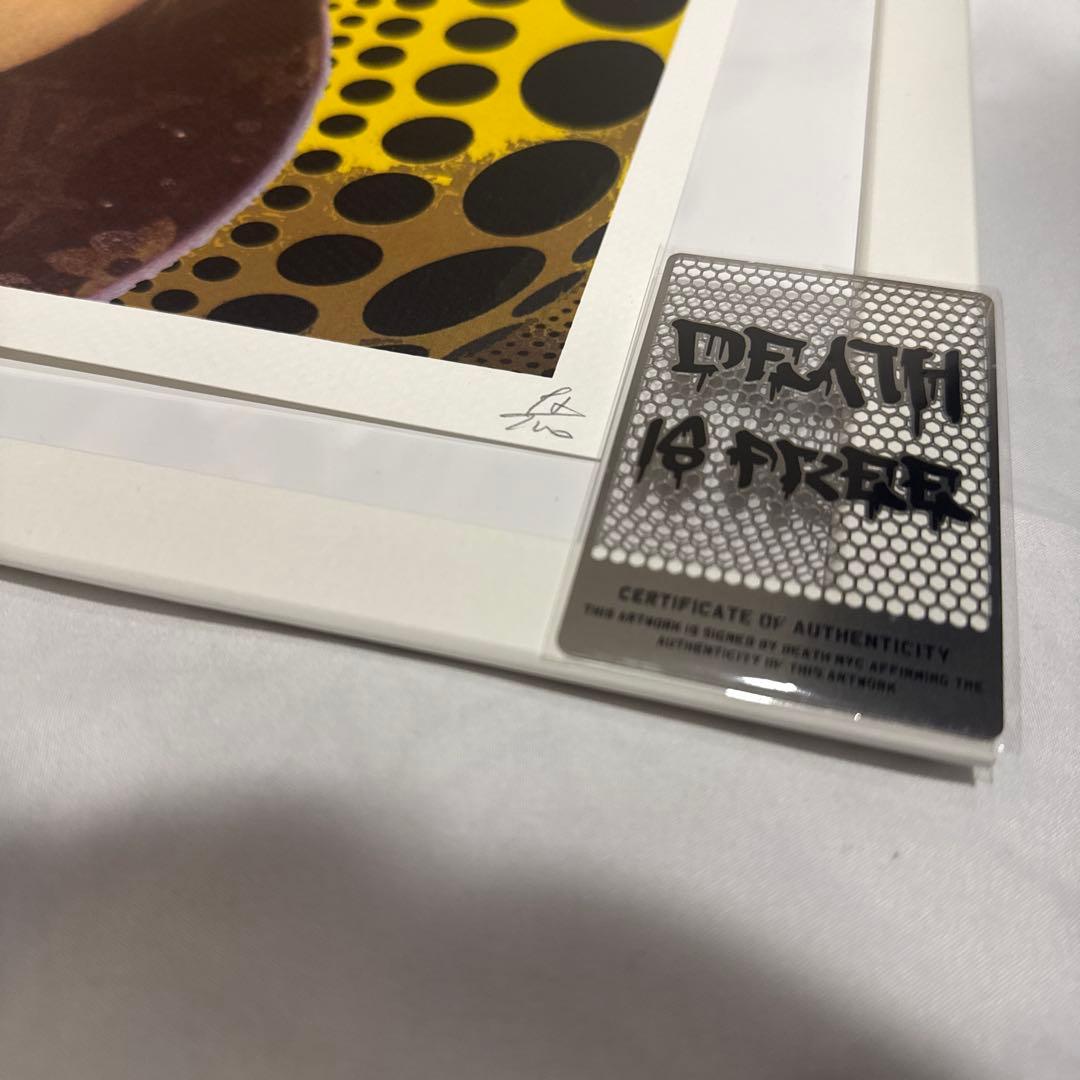 DEATH NYC 現代アートポスター 世界100枚限定 奈良美智 草間弥生