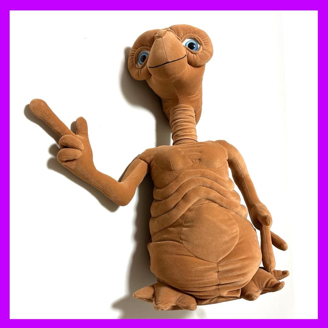 E.T. 110cm 等身大 特大ぬいぐるみ トイザらス　限定 ② USJユニバ USJ ユニバーサルスタジオジャパン タグ付き ET ぬいぐるみ E.T. 110cm
