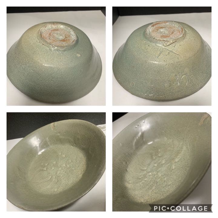 李朝　青磁　高麗青磁皿　皿　鉢　茶碗　高麗時代　朝鮮美術