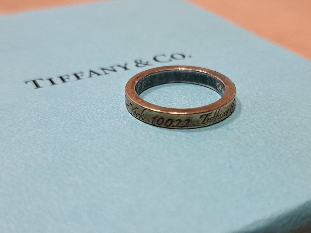 Tiffany & Co. ノーツナロー　ニューヨークシルバー925　６号