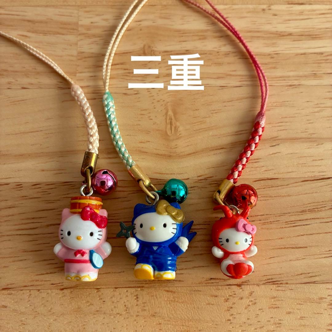 へ*可様 【まとめ売り】ご当地キティ　根付け　ストラップ　56個セット