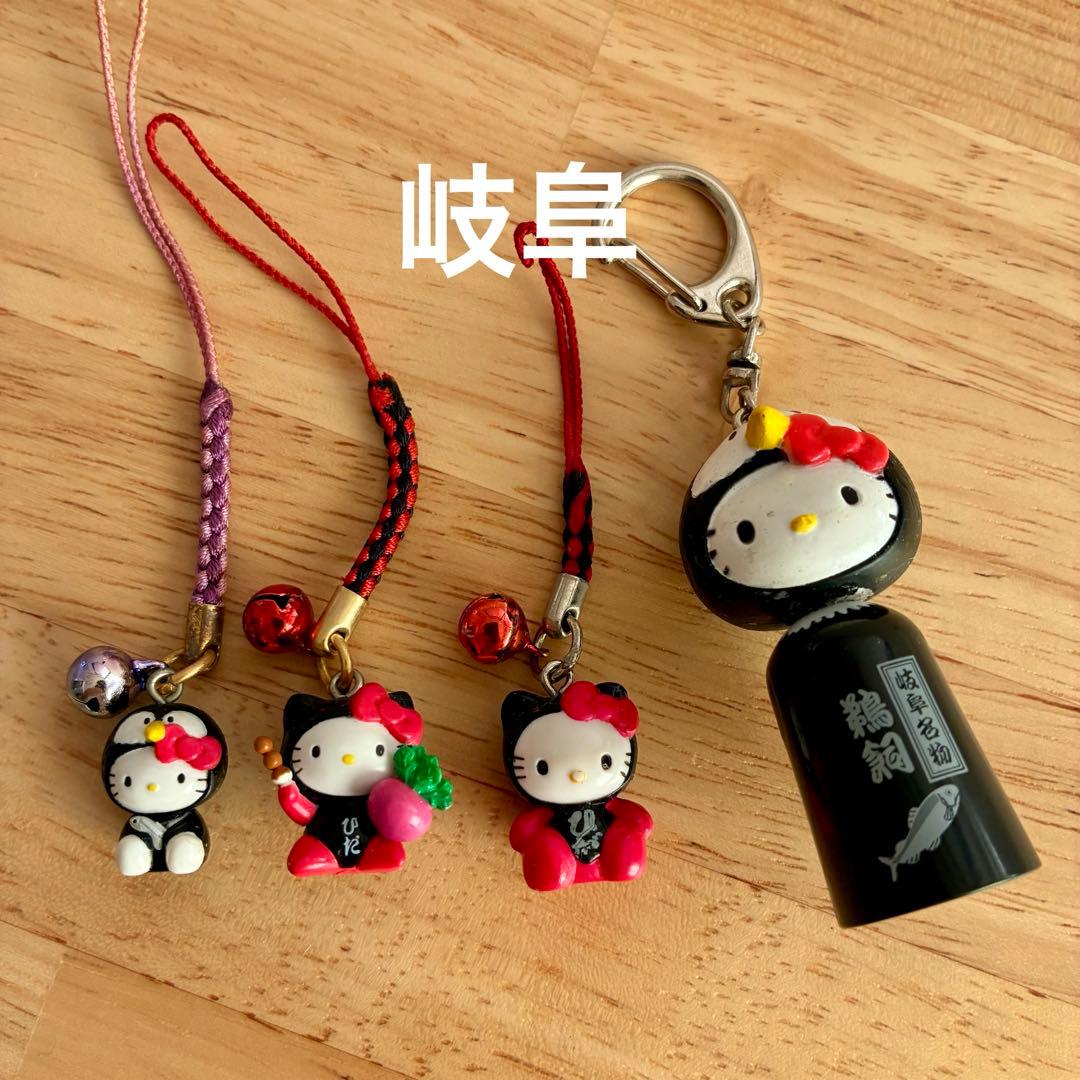 へ*可様 【まとめ売り】ご当地キティ　根付け　ストラップ　56個セット