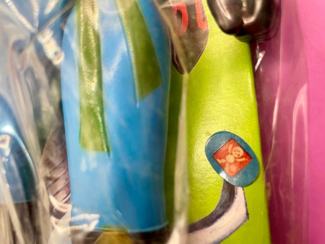 特価 旧バンダイイナズマンFソフビ人形 デッドストック未開封新品