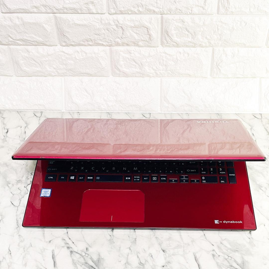 Windows11✨新品爆速SSD i5 薄型ノートパソコン赤✨カメラ オフィス