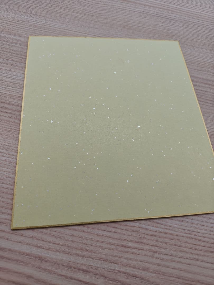 スーパーマリオ　イラスト入りサイン色紙