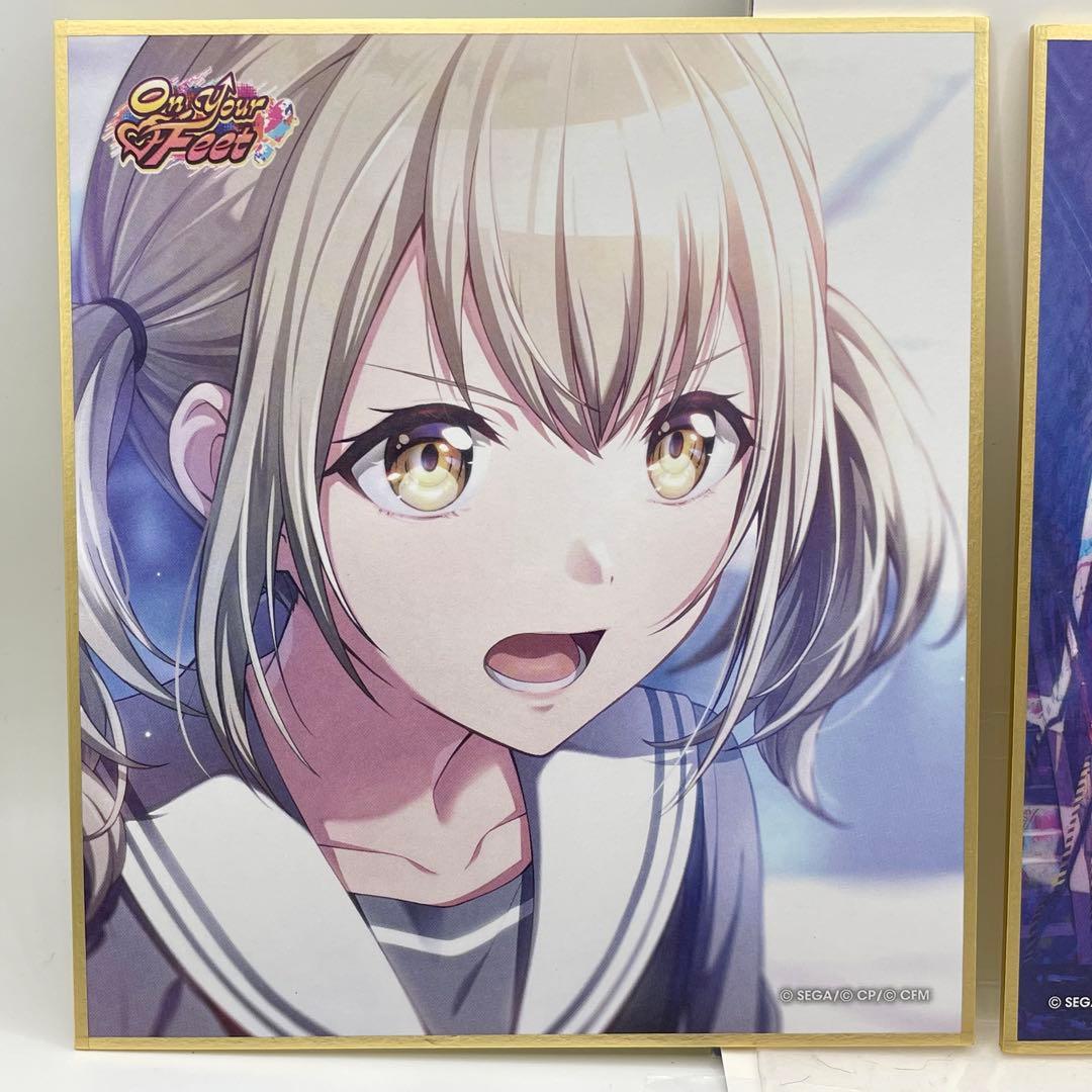 プロセカ 小豆沢こはね ミニ色紙コレクション第37弾B On Your Feet