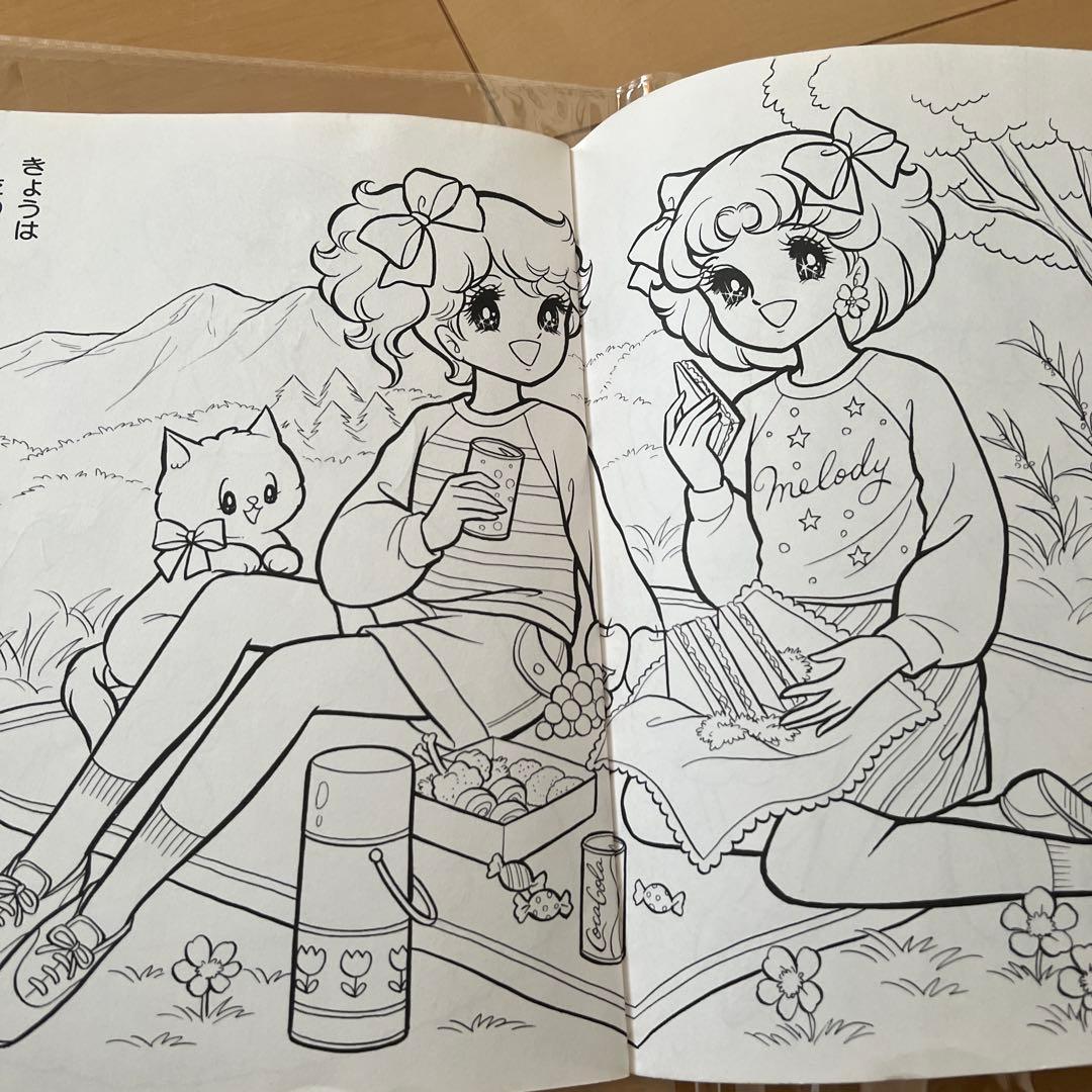 昭和レトロ　セイカのぬりえ　メロディーポップス　レア品　希少