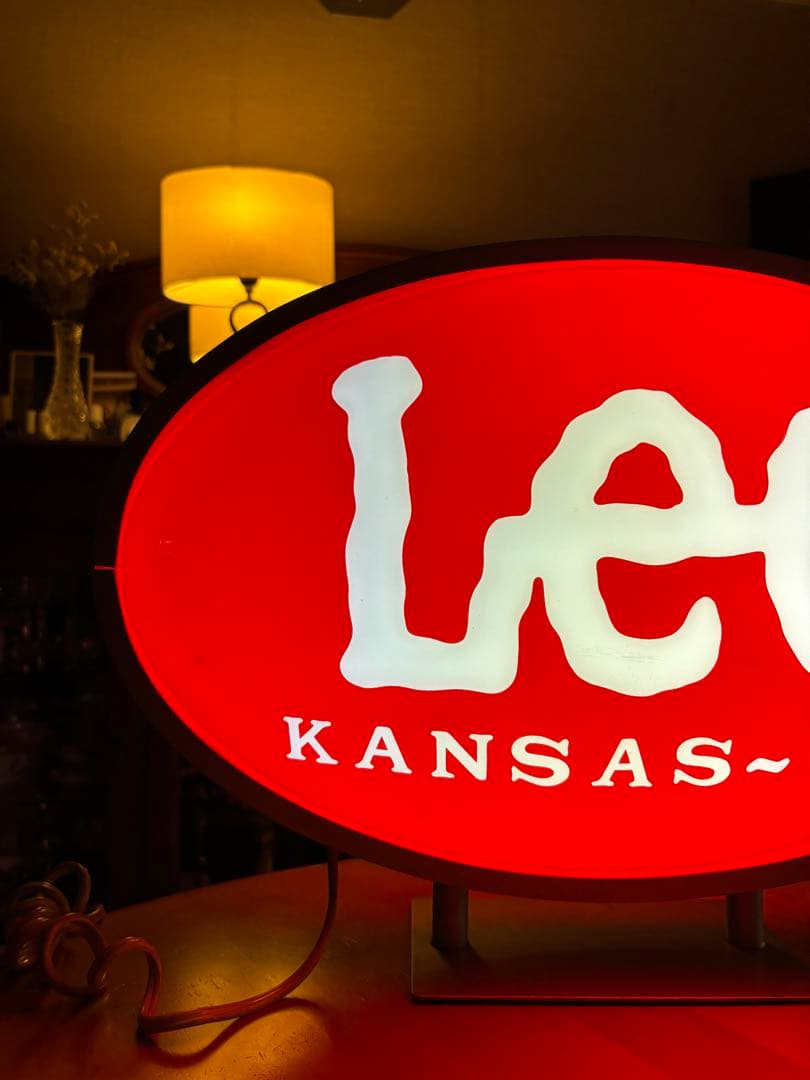 Lee リー 看板 ネオンサイン 店舗用 ディスプレイ