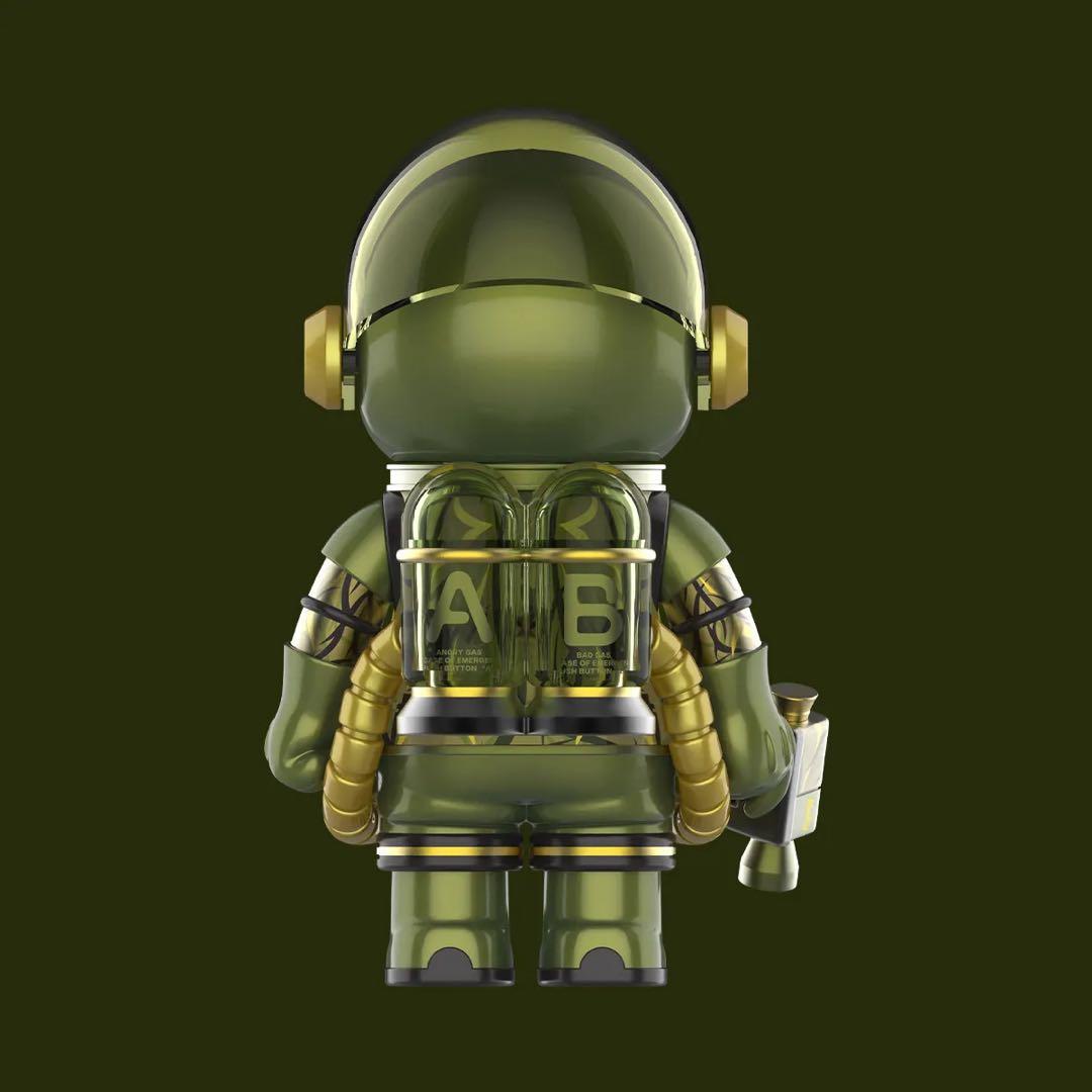 POPMART MEGA SPACE MOLLY 100% CLOT-Olive