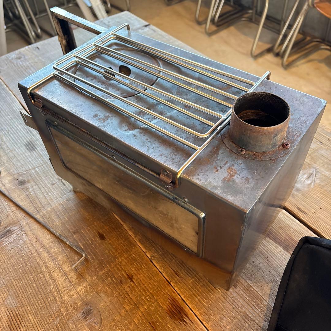 コンパクト スチール製 薪ストーブ