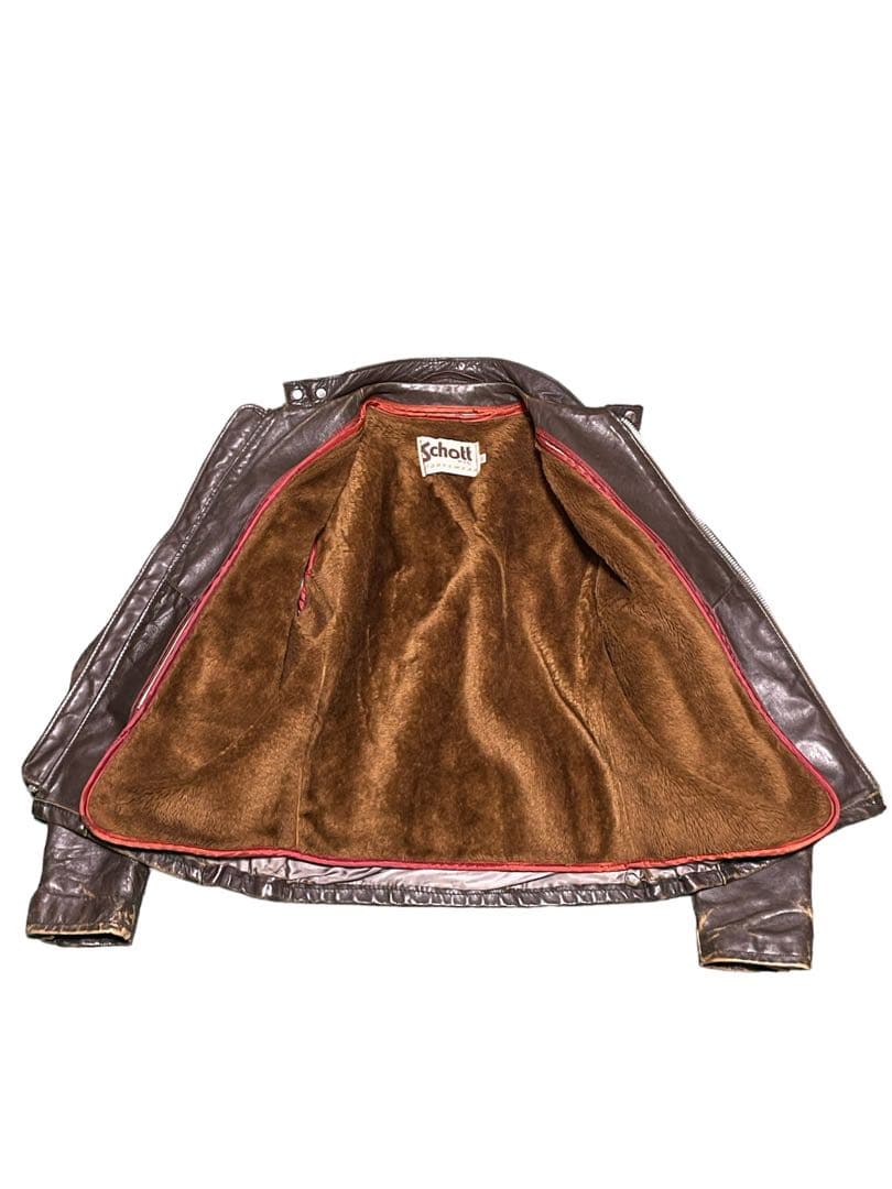 Schottシングルライダース 激レア 米国製42⭐️Schott ショット 642