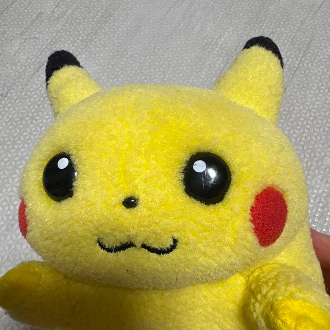 レア⭐︎初期 ポケモン ピカチュウ ぬいぐるみ　ピーピー鳴る　レトロ