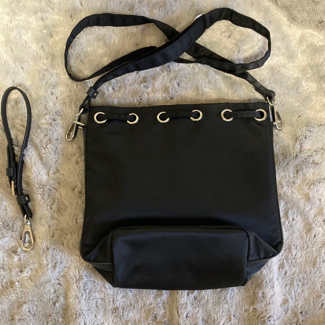 CDL ブラック ショルダーバッグ