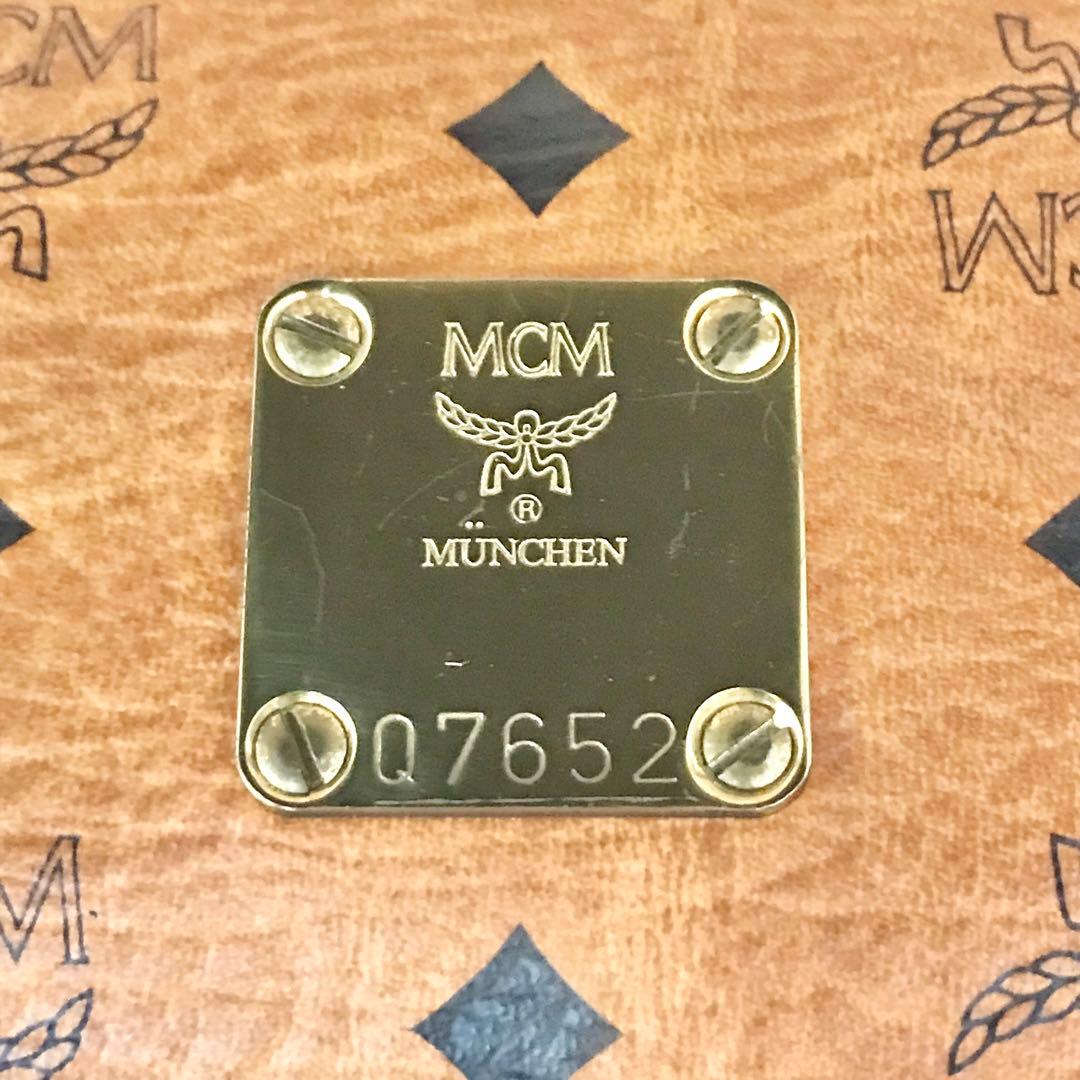 MCM ショルダーバッグ トート 巾着 ブラウン 旅行 フォーマル S3363