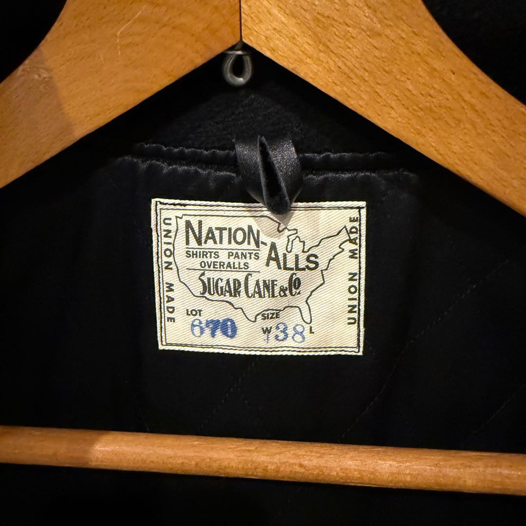 【美品】SUGARCANE 30オンス ウールメルトン スポーツジャケット