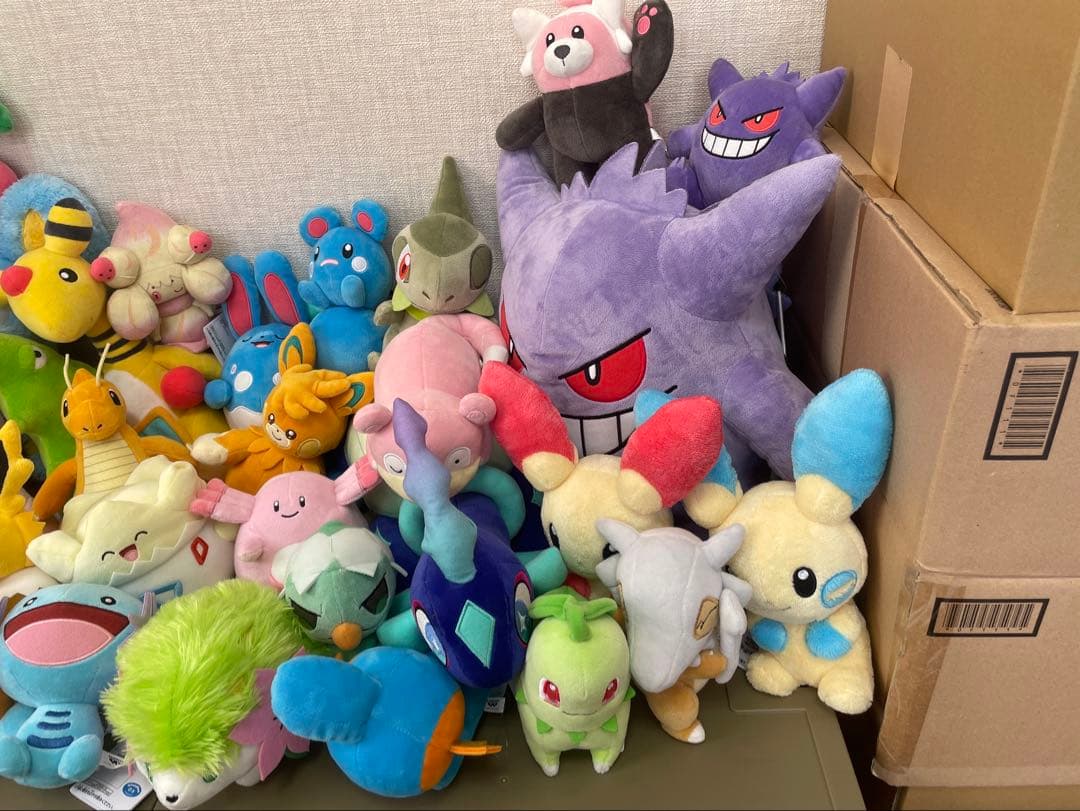 ポケモンぬいぐるみ 約35体セット 新品タグ付き まとめ売り