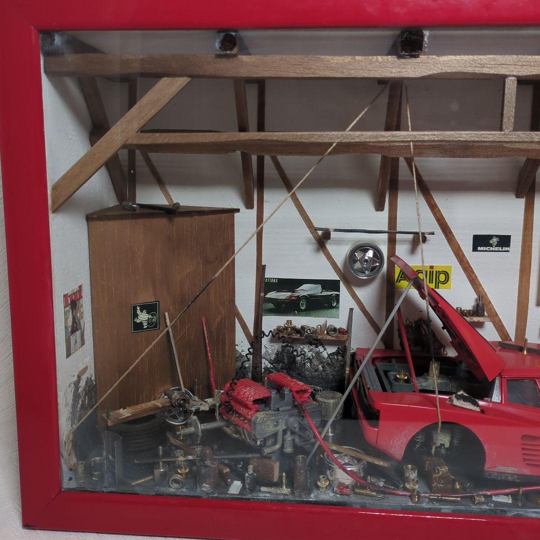 パトリック　リシャール　ガレージ　模型　フェラーリ