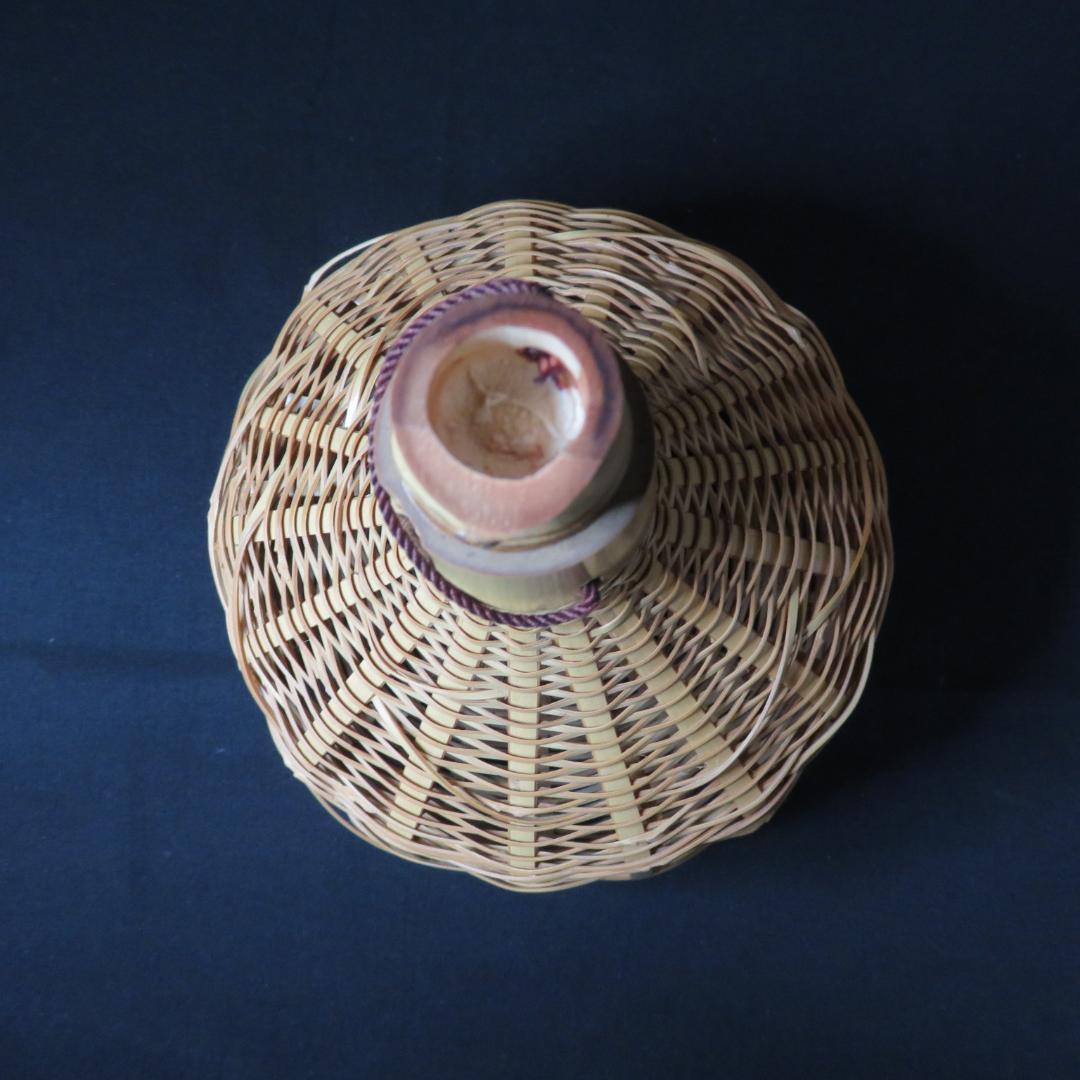 花籠 茶道具 竹籠 花入 虫篭 光峰 銘 - メルカリ