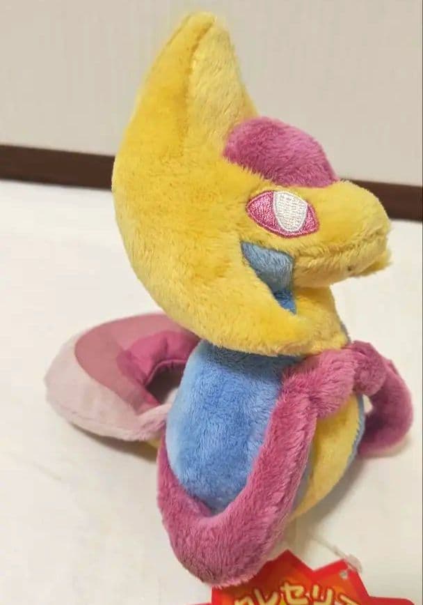 【タグ付き】ポケモンセンター クレセリア ぬいぐるみ