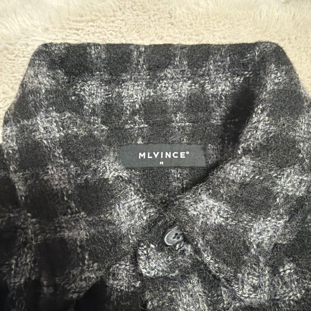 ジャケット・アウター MLVINCE MILITARY CHECK JACKET