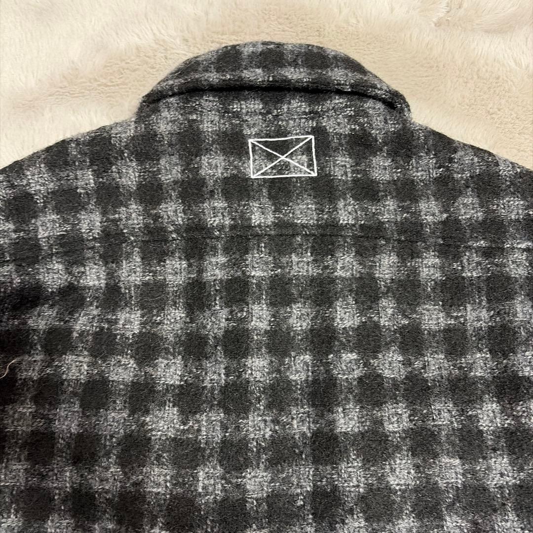 ジャケット・アウター MLVINCE MILITARY CHECK JACKET
