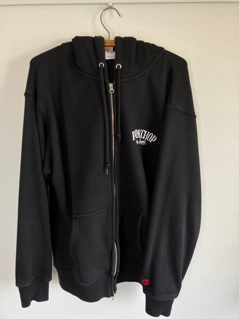 PORKCHOP HOODIEブラックパーカー　M