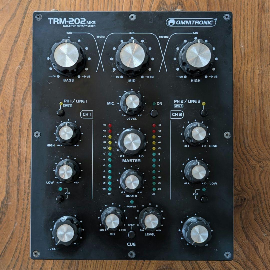 Omnitronics TRM-202 ロータリーミキサー Omnitronics TRM-202 ロータリーミキサー Omnitronic(オムニトロニック