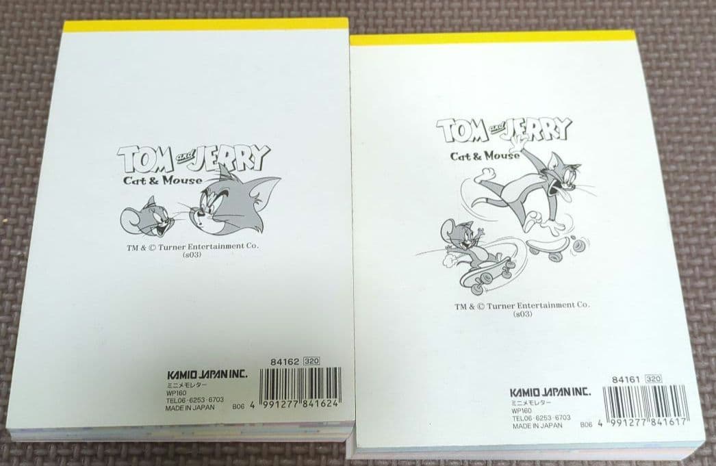平成レトロ メモ帳 トムとジェリー トムジェリ 2冊セット