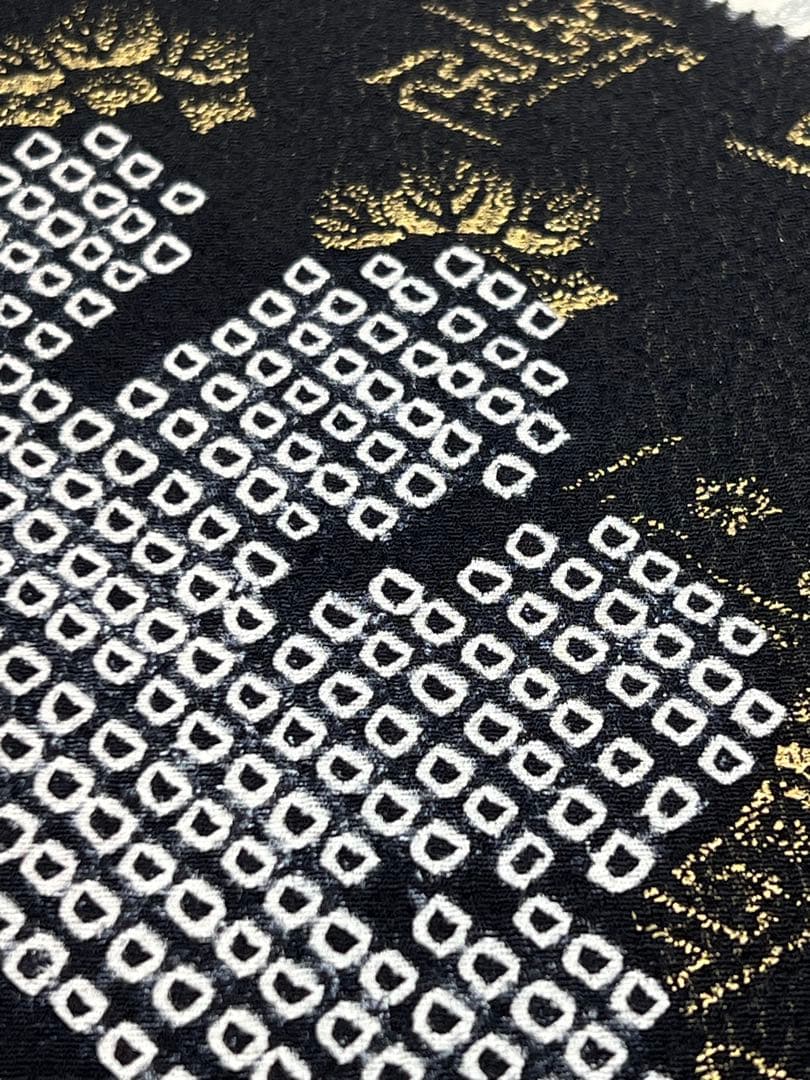 振り袖 フルセット 別誂長襦袢付 金駒刺繍 絞り 藤原織物 袋帯 617