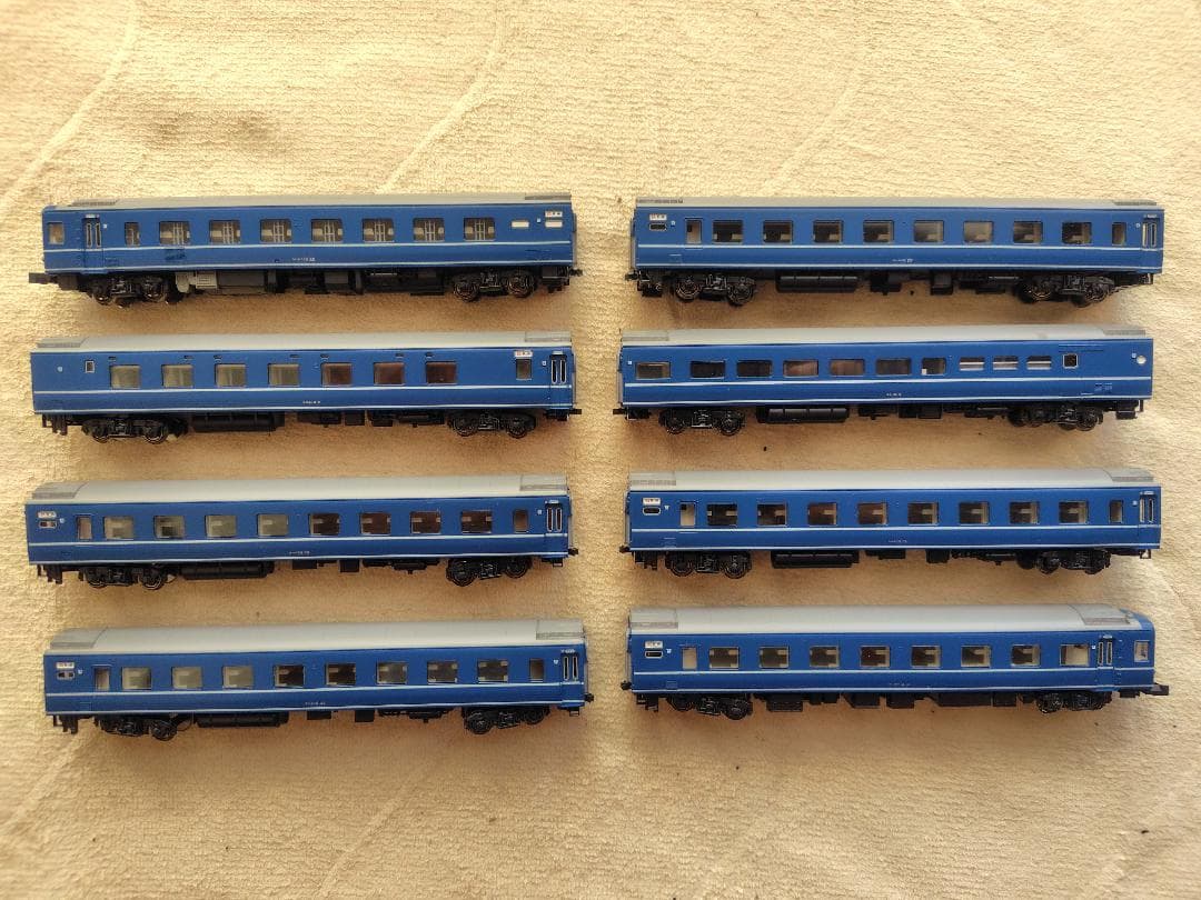 KATO(カトー)10-598 14系寝台特急「さくら」長崎編成8両セット