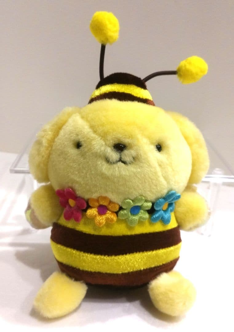 サンリオ ポムポムプリン ぬいぐるみ ミツバチ はち 蜂 プリン 当時物 レトロ