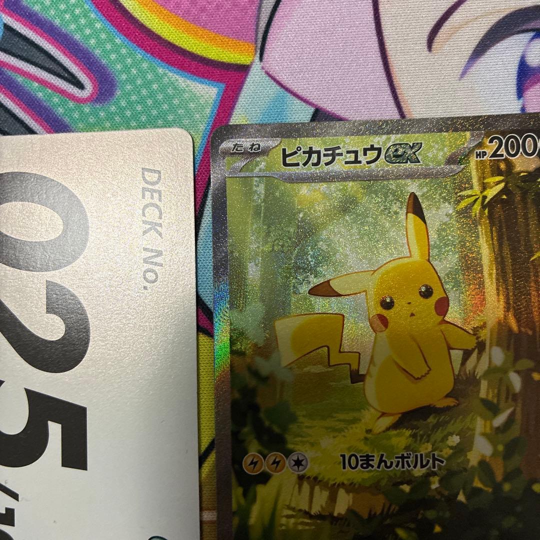 ピカチュウex 100 sar仕様　メガルカリオex mur