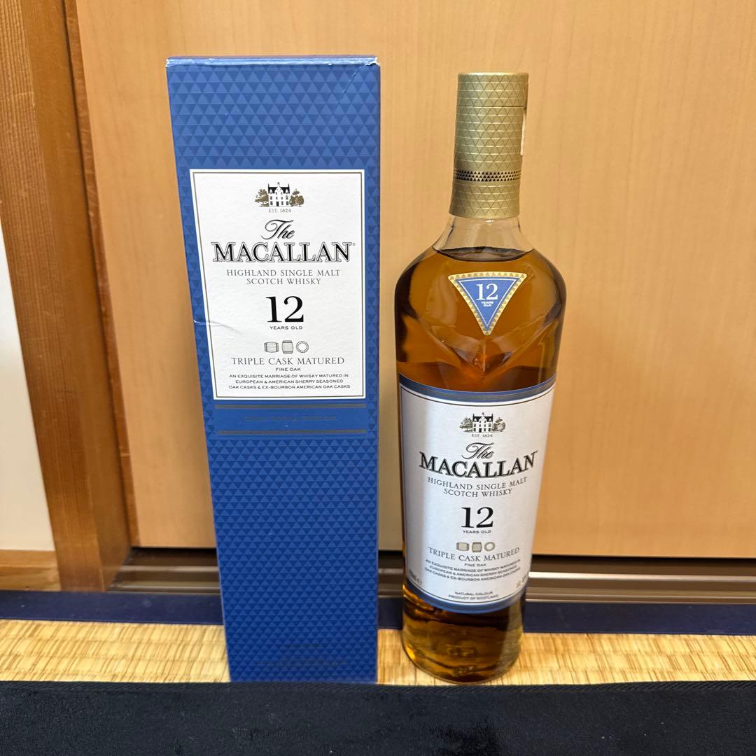 ウイスキー The Macallan 12 Year Old Single Malt The Macallan 12 Year Old Double Cask Scotch Whisky