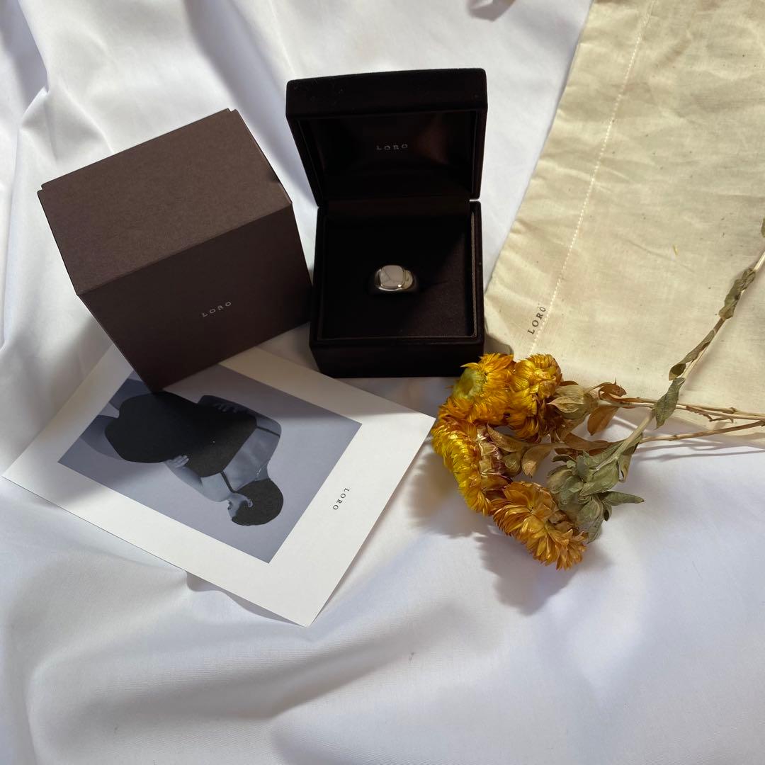 LORO リング　美品！　シルバーリング