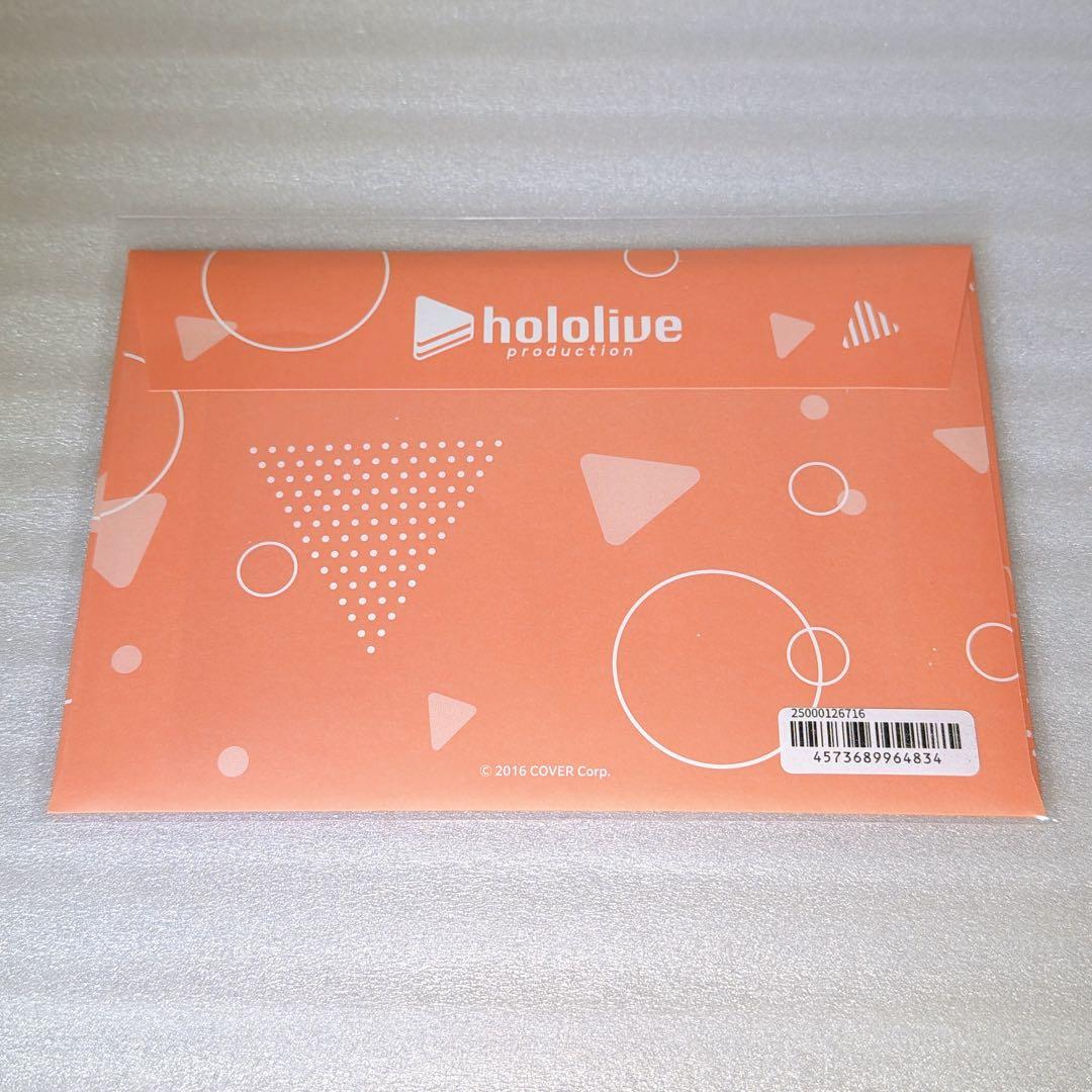 FUWAMOCO 活動2周年記念 イコモチ ポストカード 直筆サイン ホロライブ
