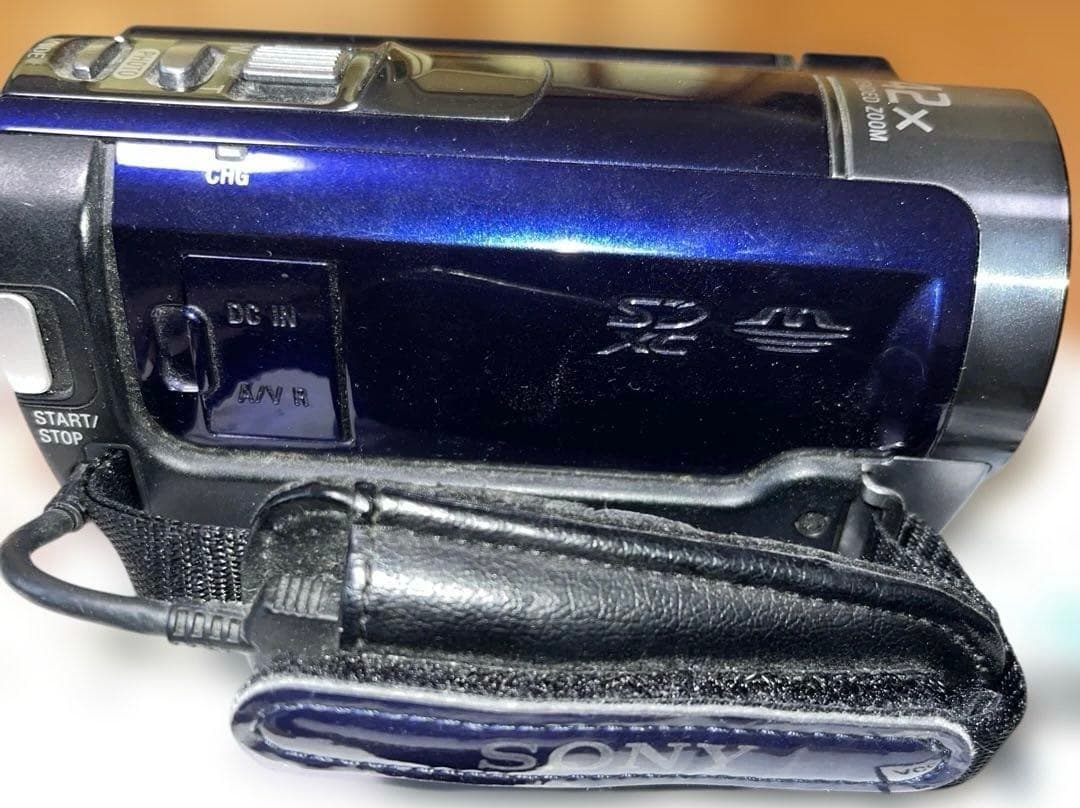 SONY HDR-CX180 ビデオカメラ ブルー 本体