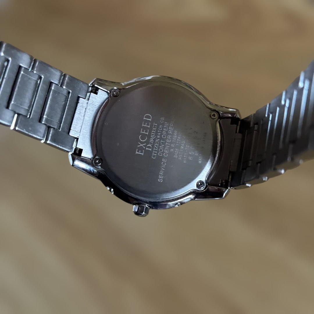 CITIZEN シチズン エクシード EXCEED チタン ソーラー電波腕時計